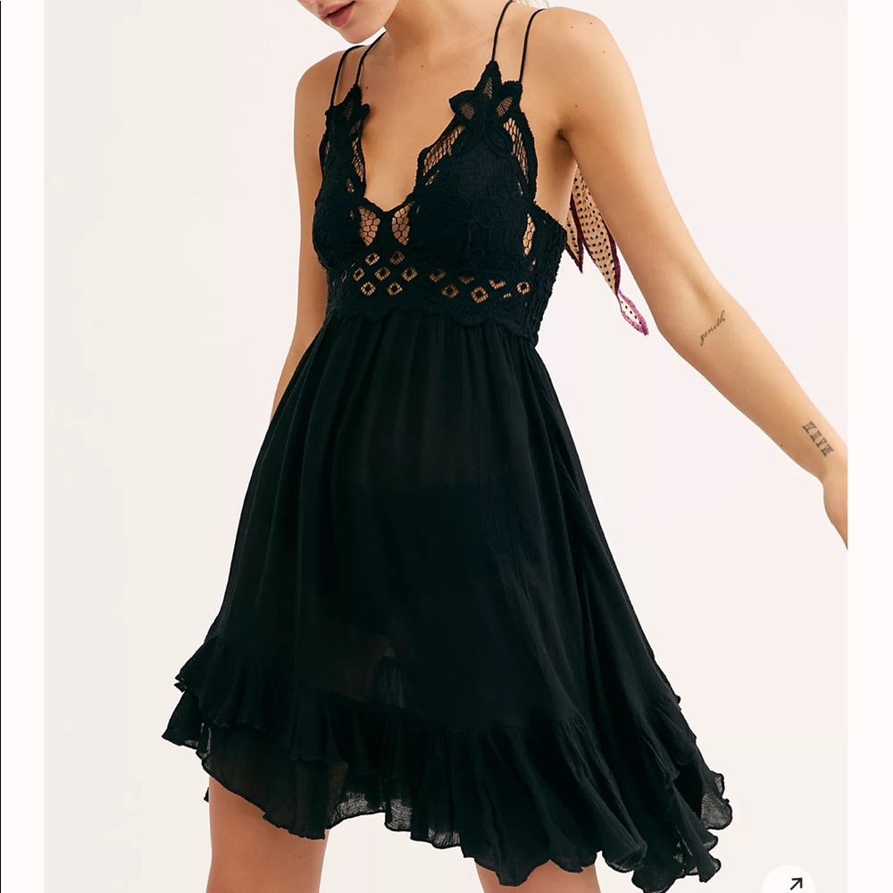 Maroon Free People One Adella Slip